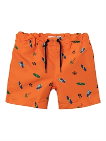 NAME IT Badeshorts Zimmi Vibrant Orange