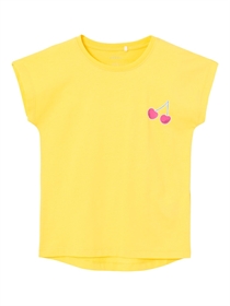 NAME IT Kortærmet T-shirt Vigea Aspen Gold