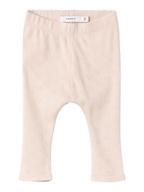 NAME IT Hulmønster Leggings Tyane Sepia Rose