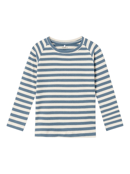 NAME IT Stribet Langærmet Bluse Davian Spring Lake