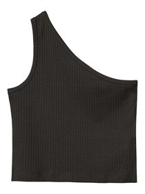 NAME IT Oneshoulder Top Jolone Black