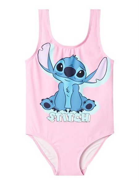 NAME IT Stitch Badedragt Modina Pink Frosting billede
