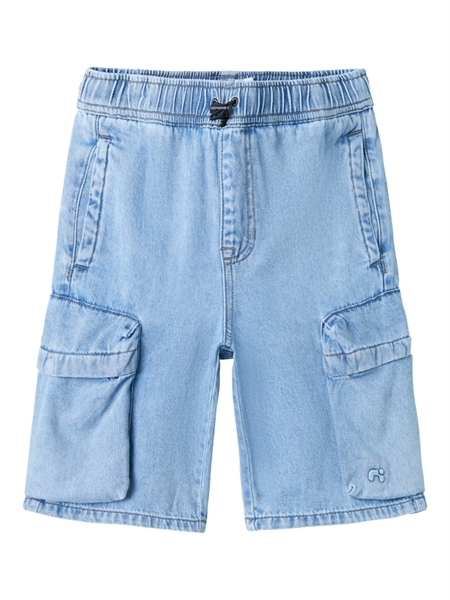 Name It Shorts Lys Blå Denim - Str. 7y 122cm