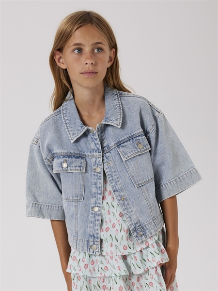 NAME IT Denim Skjorte Ava Light Blue