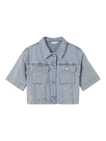 NAME IT Denim Skjorte Ava Light Blue