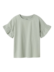 NAME IT T-Shirt Vilukka Aqua Gray