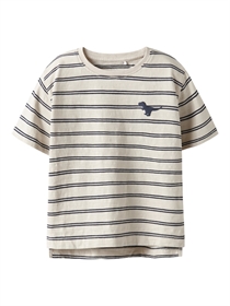 NAME IT T-Shirt Voby Whitecap Gray Navy