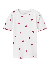 NAME IT T-shirt Jillie Bright White
