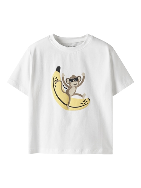 NAME IT T-shirt Jax Bright White