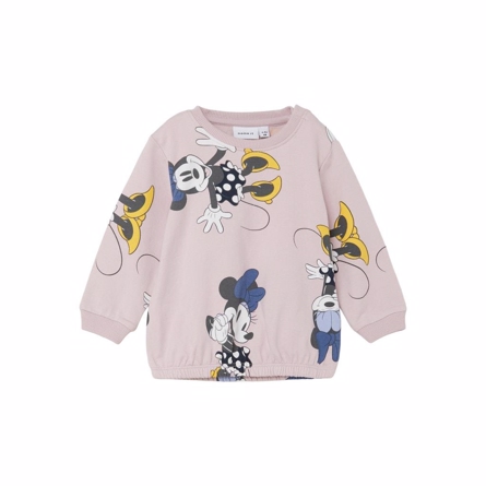 8: NAME IT Minnie Mouse Sweatshirt Janita Violet Ice