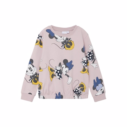 NAME IT Minnie Mouse Sweatshirt Janita Violet Ice