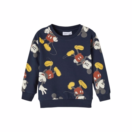 NAME IT Mickey Mouse Sweatshirt Jarel Dark Sapphire