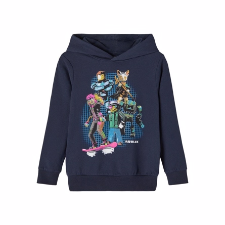 NAME IT Roblox Sweatshirt Demitri Dark Sapphire