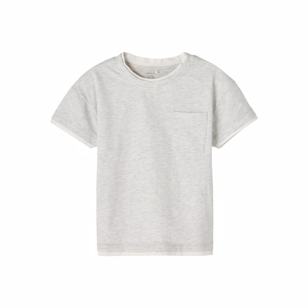 NAME IT Tee Tufal Light Grey