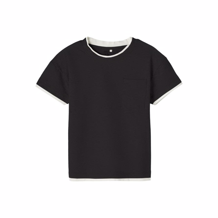 NAME IT Tee Tufal Black