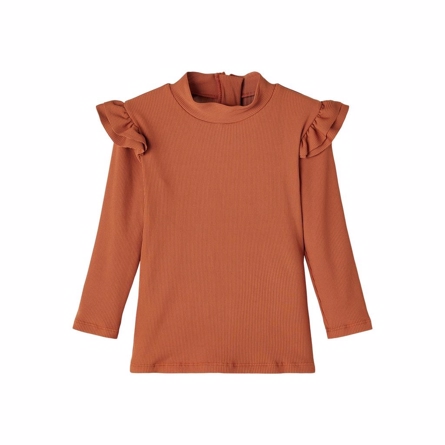 LIL ATELIER Badebluse UV50+ Dagmar Mocha