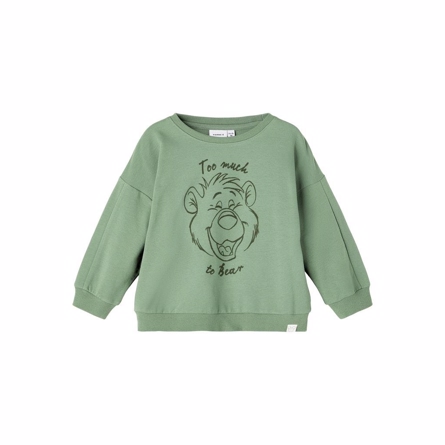 NAME IT Baloo Sweatshirt Fabian Hedge Green