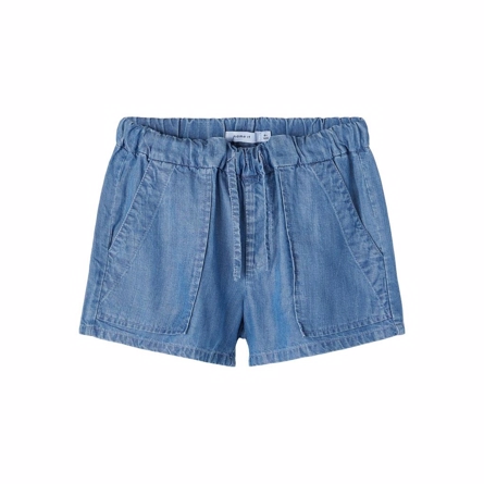 NAME IT Sweat Denim Shorts Batanja Medium Blue