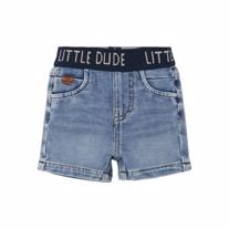 NAME IT Sweat Denim Shorts Truebo Light Blue