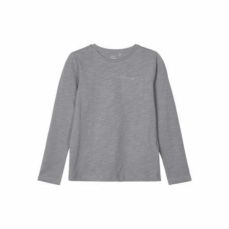 NAME IT Bluse Vebbe Ultimate Grey