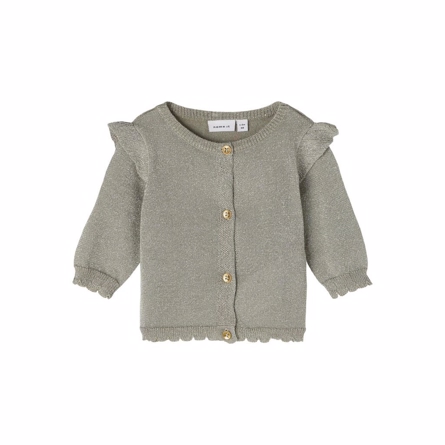 NAME IT Glimmer Cardigan Hetilly Forest Fog