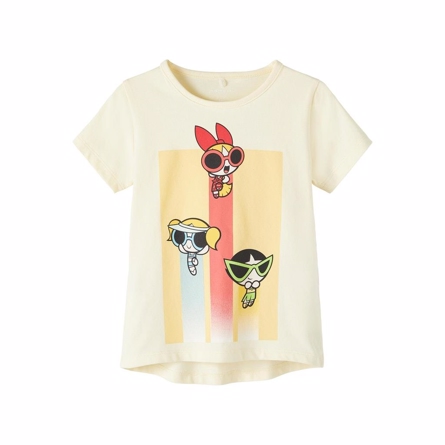 Billede af NAME IT Powerpuff Tee Lemon Icing