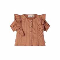 LIL ATELIER Flæse Top Hunja Mocha Mousse