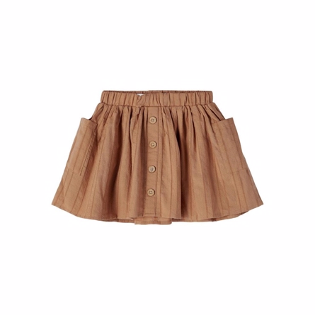 Billede af LIL ATELIER Nederdel Hunja Mocha Mousse