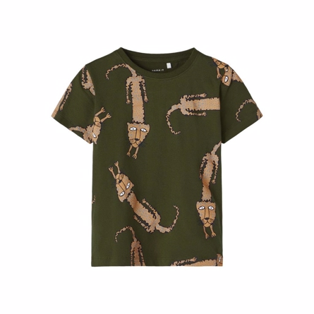 NAME IT Tee Jesan Olive Night