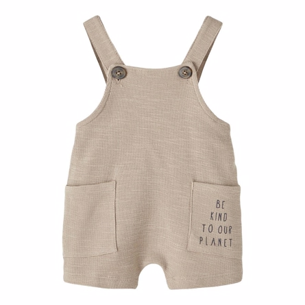 NAME IT Shorts Overalls Henrick Weathered Teak