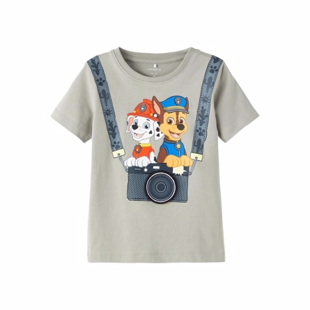 NAME IT Paw Patrol 3D Tee Forest Fog