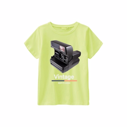  NAME IT Retro Tee Marcas Sunny Lime