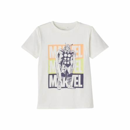 NAME IT Marvel Tee Michel White Alyssum