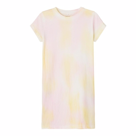 NAME IT T-shirt Kjole Jisanne White Alyssum