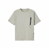 NAME IT Løs Tee Jacobel Forest Fog