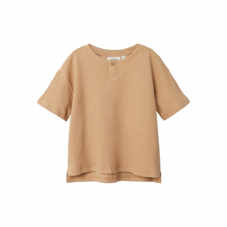 LIL ATELIER Rib Tee Rajo Iced Coffee