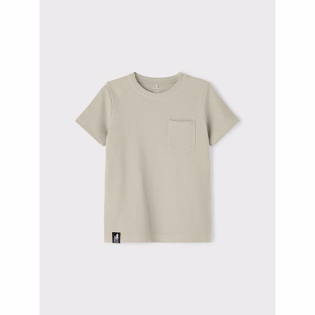 NAME IT Tee Daniello Oatmeal