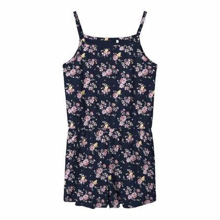 NAME IT Playsuit Viggaa Dark Sapphire Flowers