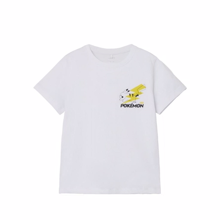 NAME IT Pokemon Tee Alil Bright White