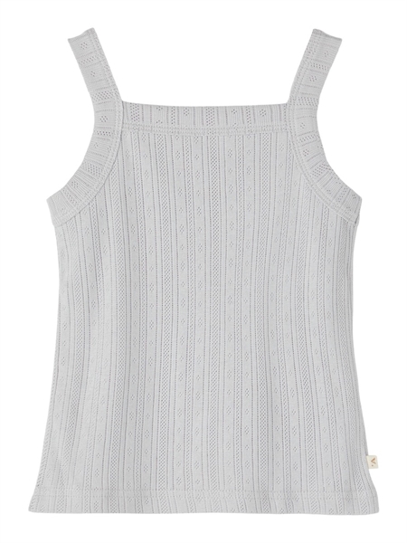 LIL ATELIER Hulmønster Tanktop Rachel Harbor Mist