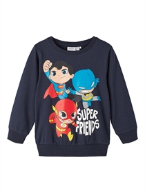 NAME IT Superhelte Sweatshirt Jak Dark Sapphire