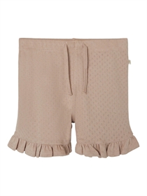 Lil Atelier Hulmønster Shorts Rachel Nougat