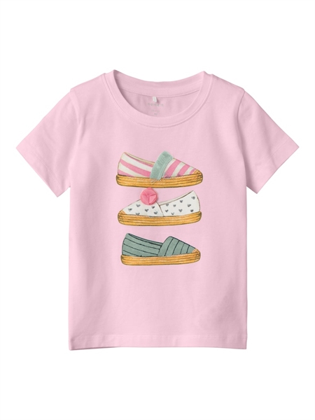 NAME IT T-Shirt Fang Parfait Pink