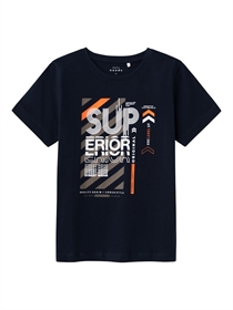 NAME IT T-Shirt Vilogo Dark Sapphire