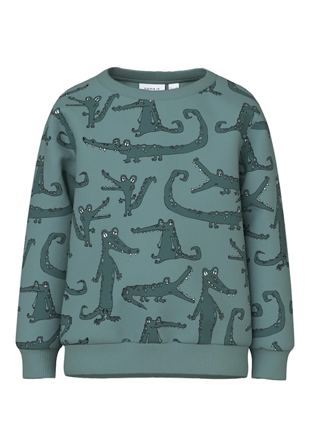 NAME IT Sweatshirt Med Krokodiller Tenne Trellis