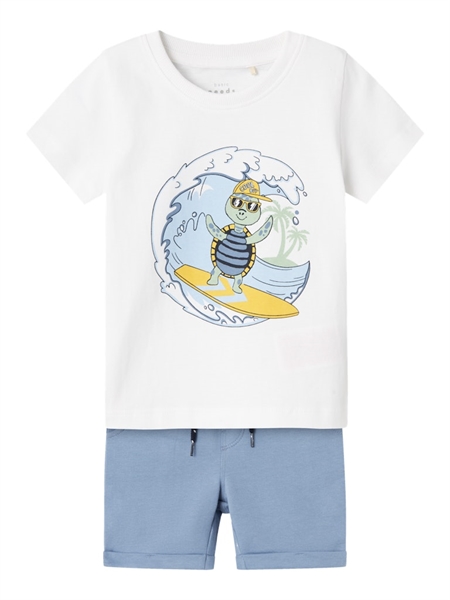 NAME IT Shorts Og T-Shirt Sæt Vigano Troposphere