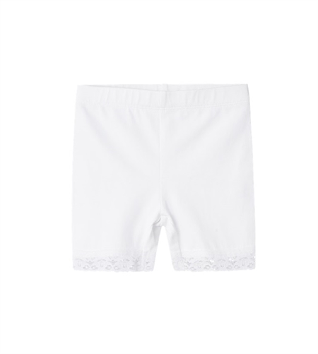 NAME IT Blonde Cykelshorts Vista Bright White