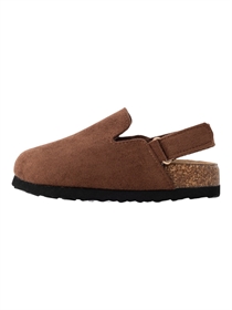 NAME IT Sandaler Avery Mules Bitter Chocolate