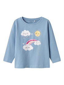  NAME IT Langærmet Bluse Vix Endless Sky