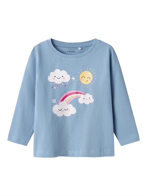 NAME IT Langærmet Bluse Vix Endless Sky